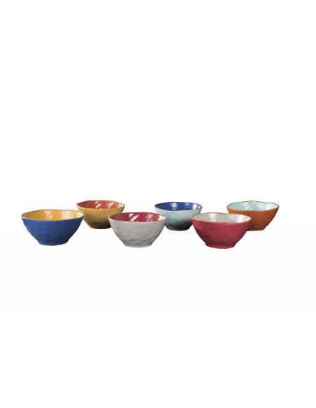Insalatiera Piccola 6 colori linea mediterraneo novità home insalata ceramica gres