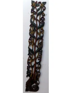 Pannello albero della vita decorativo in legno intarsio...