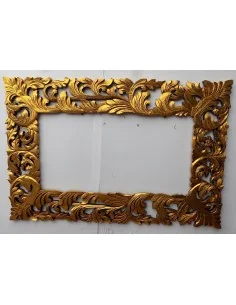 Cornice adatta per quadri o specchi barocco in legno...