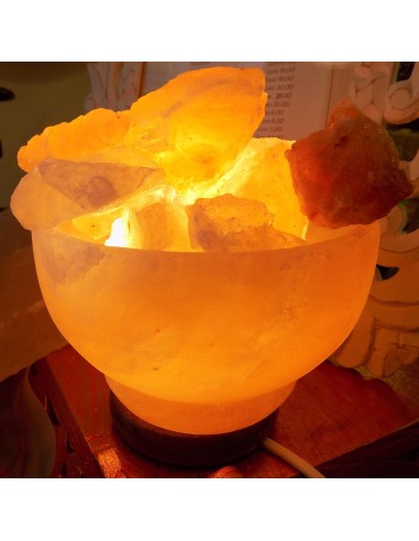 Lampada di Sale Braciere cm 15 KG 2/3 , Sale...