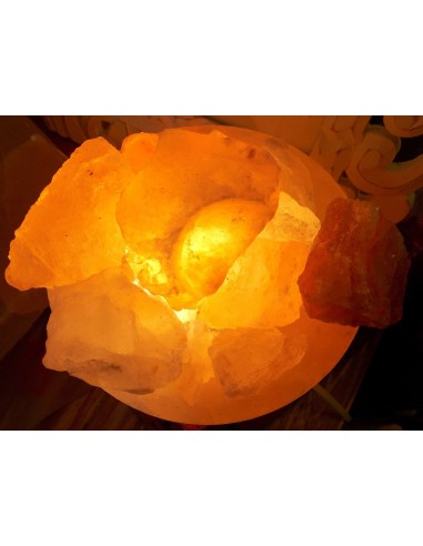 Lampada di Sale Braciere cm 15 KG 2/3 , Sale...