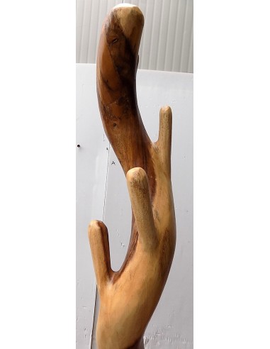 Attaccapanni in legno massello cm 56x56x194h...