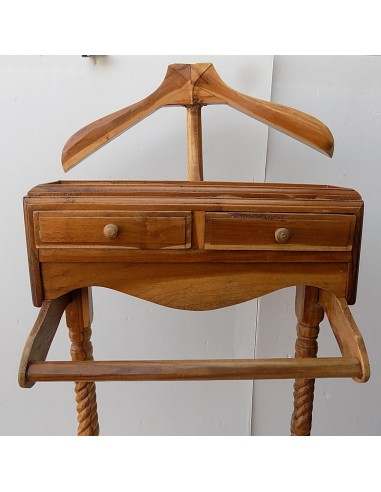 Servomuto in mogano naturale appendi abiti...