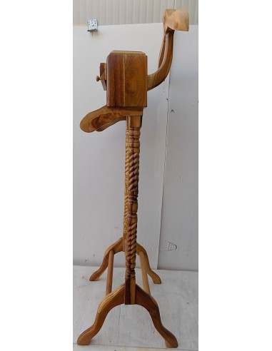 Servomuto in mogano naturale appendi abiti...