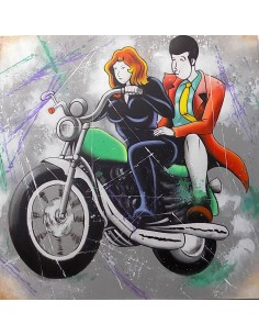 Quadro Lupin stilizzato III...