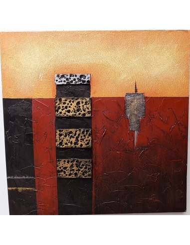 Quadro a olio realizzato a mano molto materico...