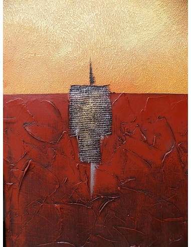 Quadro a olio realizzato a mano molto materico...