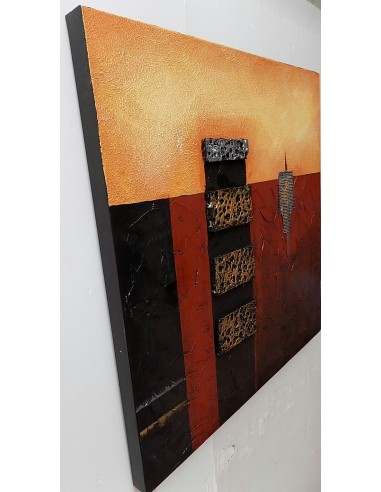 Quadro a olio realizzato a mano molto materico...