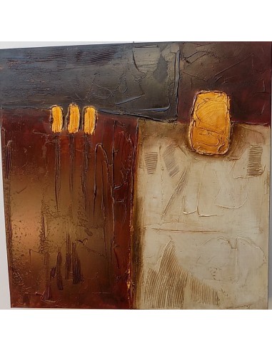 Quadro a olio realizzato a mano molto materico...