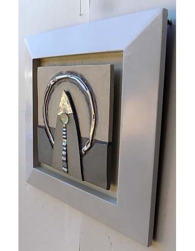 Quadro a olio realizzato a mano in tela gesso...