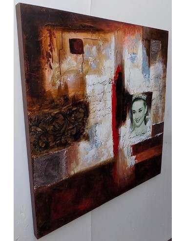 Quadro Audrey Hepburn la regina del cinema mito...