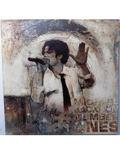 Quadro Michael Jackson il re del pop ad olio cm 100x100... 2