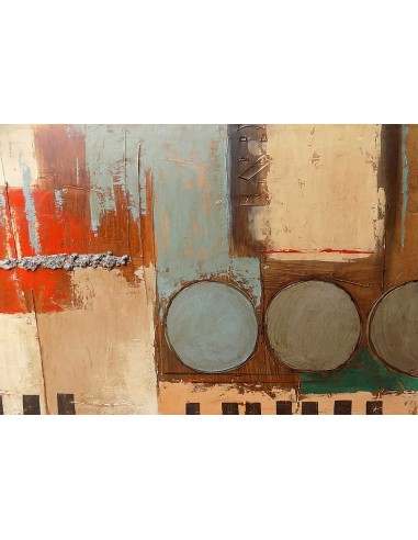 Quadro industrial ideale come testata letto ad...