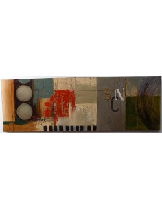 Quadro industrial ideale come testata letto ad olio cm... 2