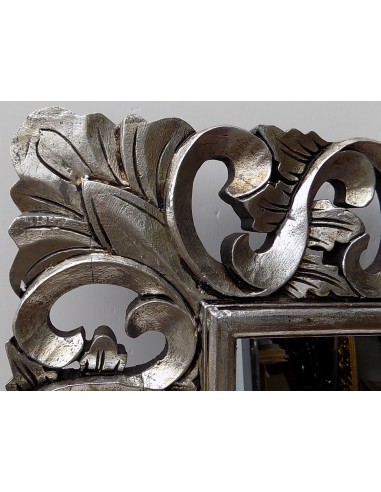 Specchio barocco in legno intarsiato cm 150x90...