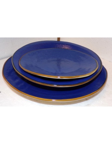Posto Tavola del servizio piatti in ceramica blu linea mediterraneo novità  home bianco