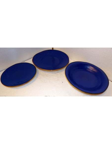 Posto Tavola del servizio piatti in ceramica blu linea mediterraneo novità home bianco