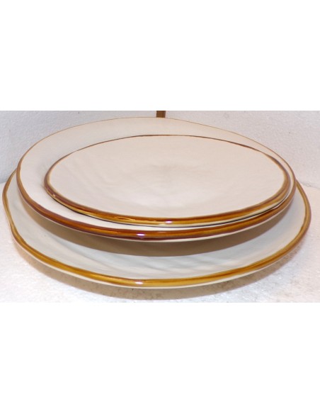 Posto Tavola del servizio piatti in ceramica bianco linea mediterraneo novità home bianco