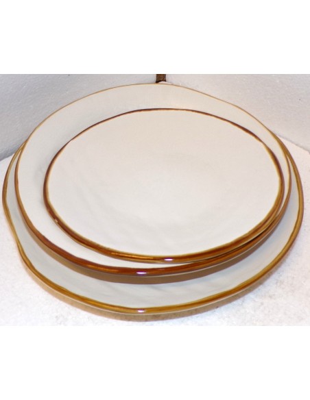 Posto Tavola del servizio piatti in ceramica bianco linea mediterraneo novità home bianco