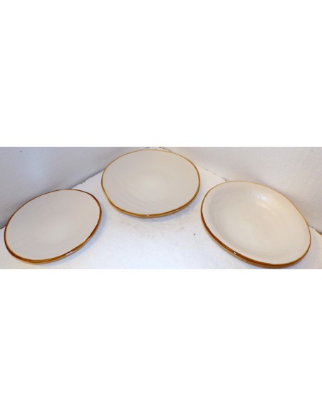 Posto Tavola del servizio piatti in ceramica bianco linea mediterraneo novità home bianco
