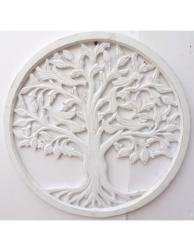 Pannello albero della vita in legno traforato...