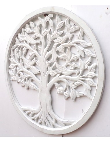 Pannello albero della vita in legno traforato...