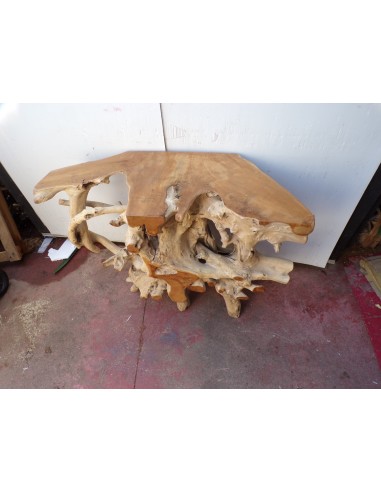 Consolle in radice di teak massello cm...