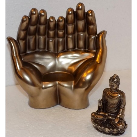 Statuetta di Buddha Mani di buddha