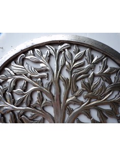 Pannello albero della vita in legno traforato cm 80... 2