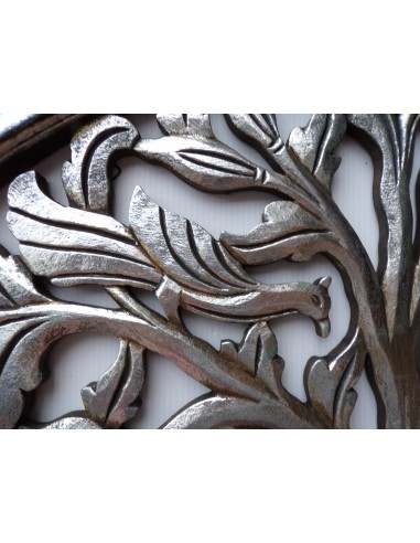 Pannello albero della vita in legno traforato...