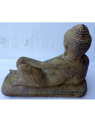 Statua in conglomerato di pietra di Buddha...