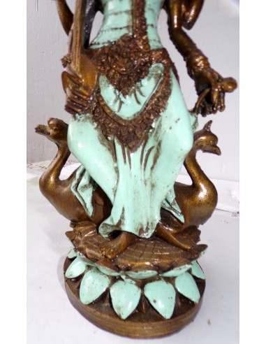 Statua di Dewi Sri in resina cm 14x11x29h...