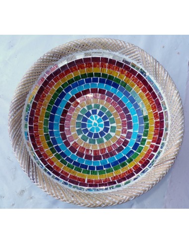 tris di svuotatasca artigianale in mosaico di...