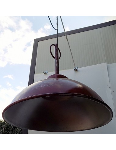 Lampadario in alluminio industrial nero 53x68...