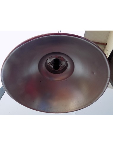 Lampadario in alluminio industrial nero 53x68...