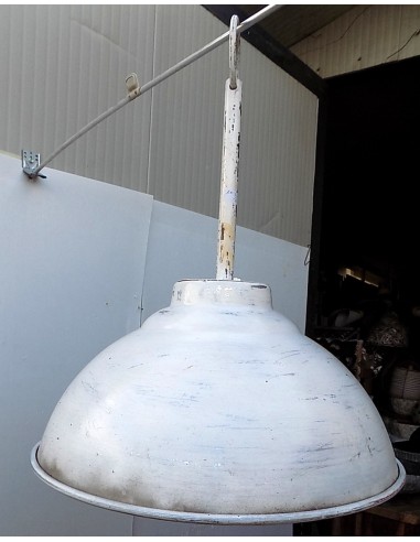 Lampadario in alluminio industrial nero 53x68...