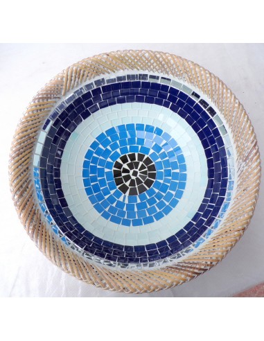 di svuotatasca artigianale in mosaico di vetro...