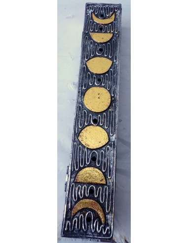 Brucia porta incensi in legno intarsiato...