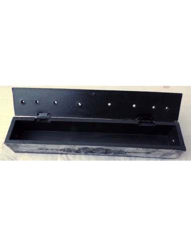 Brucia porta incensi in legno intarsiato...