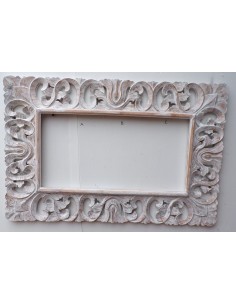 Cornice adatta per quadri o specchi barocco in legno...