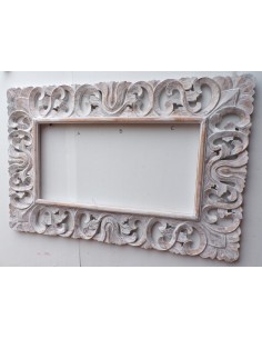 Cornice adatta per quadri o specchi barocco in legno... 2