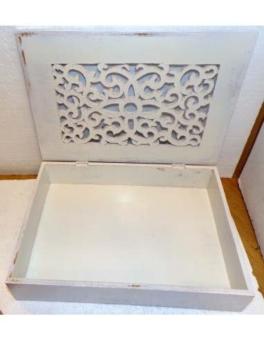 Scatola Portagioie o svuota tasche in legno...