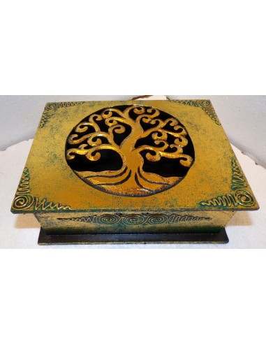 Scatola Portagioie o svuota tasche in legno mdf...