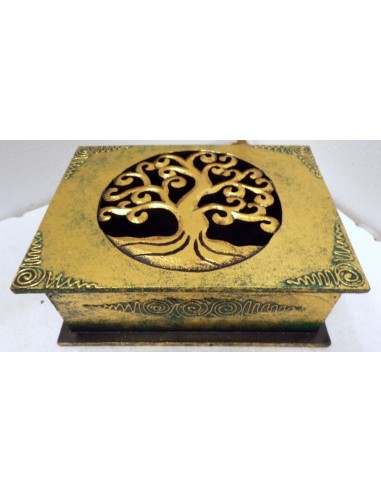 Scatola Portagioie o svuota tasche in legno mdf...