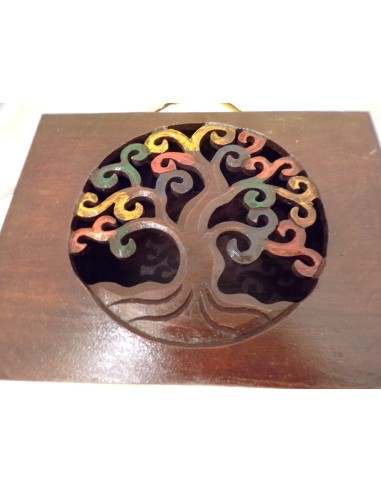 Scatola Portagioie o svuota tasche in legno mdf...