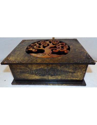 Scatola Portagioie o svuota tasche in legno mdf...