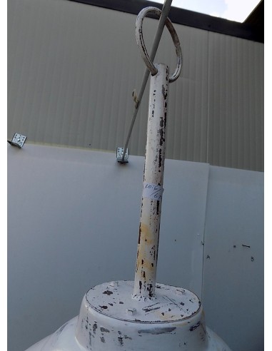 Lampadario in alluminio industrial Bianco 53x68...