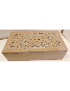 catola Portagioie o svuota tasche in legno mdf traforata... 2