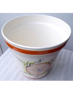 Vaso in ceramica Messicana realizzata e dipinto a mano cm... 2