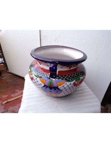 Vaso in ceramica Messicana realizzata e dipinto...